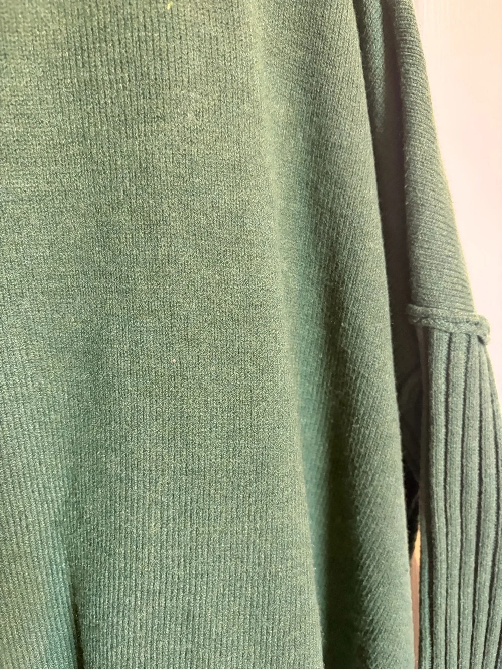 Free People Green Orion V-Neck Sweater - Picture 8 of 10
